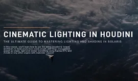 Кинематографическое освещение в Houdini
