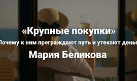 Крупные покупки. Почему к ним преграждают путь и утекают деньги logo