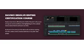 Курс сертификации по редактированию в DaVinci Resolve