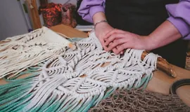 Макраме: сумка-авоська