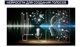 Нейросети для создания голосов