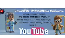 НейроYouTube - от нуля до видео-миллионера logo