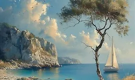 Основы акрилового пейзажа