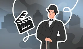 Особенности немого кино на примере «Огней большого города»