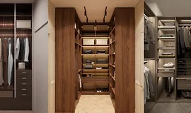 Особенности проектирования гардеробных. Системы хранения и методы организации порядка