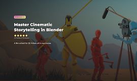 Освойте искусство кинематографического сторителлинга в Blender logo