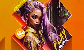 Play Bohema. Видеокурс по диджитал арту в нейросети Stable Diffusion