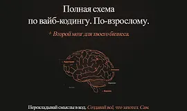 Полная схема вайб‑кодинга с нуля + Второй мозг для твоего бизнеса