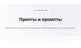 Принты и промпты