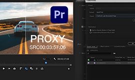 Работа с прокси-файлами в Adobe Premiere Pro logo