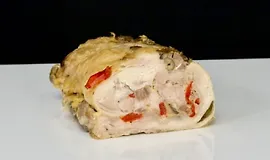 Рулет куриный с говяжьим языком