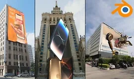 Создавайте CGI и VFX рекламу профессионального уровня в Blender — от новичка до профи