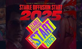 Stable Diffusion Start 2025 logo