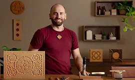 Введение в геометрическую резьбу по дереву (Chip Carving) для создания узоров.