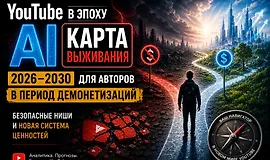 YouTube 2026: Карта выживания. Как не попасть под каток демонетизации и строить вечные каналы в эпоху AI