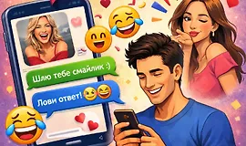 Юмор в переписках с девушками