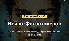 Закрытый клуб нейро-фотостокеров (май 2024) 
