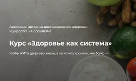 Здоровье как система