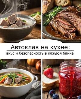 Автоклав на кухне: Вкус и безопасность в каждой банке logo