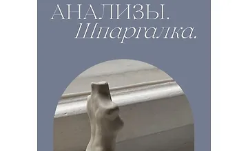 Изображение курса Анализы. Шпаргалка