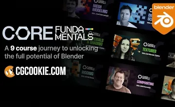 Изображение курса Базовые основы: 9 обязательных курсов по Blender 4.2