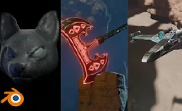 Изображение курса Blender 2023 - полный базовый курс 3D моделирования