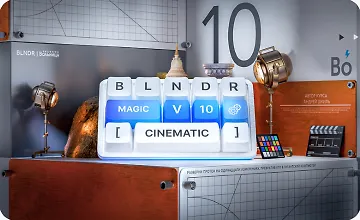 Изображение курса Blndr v.10. Обучение Blender