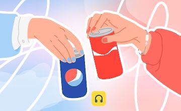 Борьба корпораций: Coca Cola vs Pepsi logo