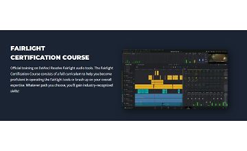 Курс сертификации Fairlight для DaVinci Resolve 17 logo
