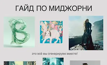 Изображение курса Гайд по Midjourney