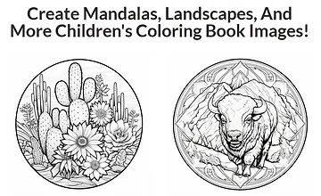 Изображение курса Империя промптов для раскрасок. Расширенный пакет - OTO 2