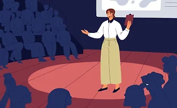 Изображение курса Мастерство выступлений: Cпикер и аудитория