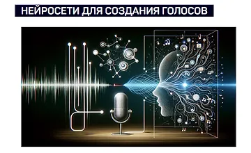 Изображение курса Нейросети для создания голосов