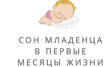 Организация сна младенца от 0-3 месяцев