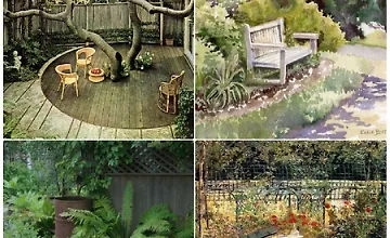 Изображение курса Особенности планировки и дизайна ландшафтов малого размера