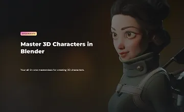 Изображение курса Освойте создание 3D-персонажей в Blender
