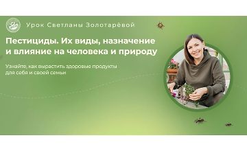 Изображение курса Пестициды. Их виды, назначения. Влияние на человека и природу