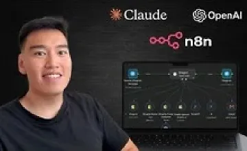 Изображение курса Полный курс по AI-агентам и AI-автоматизации (2025) — n8n