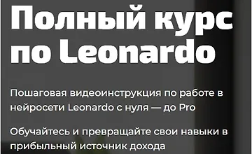 Изображение курса Полный курс по Leonardo