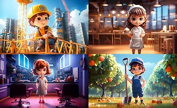 Изображение курса Практика генерации изображений с помощью нейросетей. Пройдите практику генерации изображений в MidJourney с разными сценариями работы.