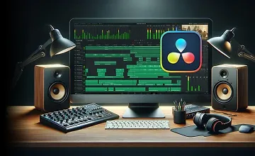 Изображение курса Работа со звуком в DaVinci Resolve Fairlight