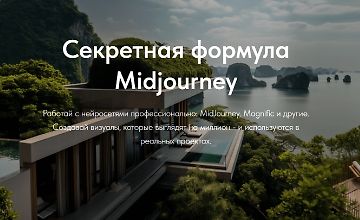 Изображение курса Секретная формула Midjourney