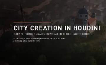 Изображение курса Создание города в Houdini