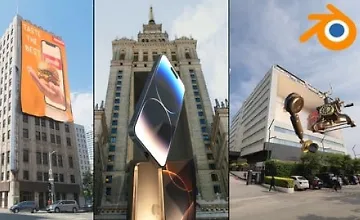 Изображение курса Создавайте CGI и VFX рекламу профессионального уровня в Blender — от новичка до профи