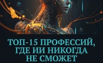 Изображение курса Топ-15 профессий, где ИИ никогда не сможет заменить человека