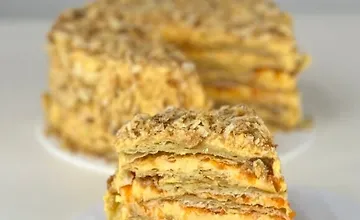 Изображение курса Торт наполеон с тыквенным кремом