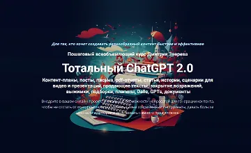 Изображение курса Тотальный ChatGPT 2.0