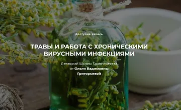 Изображение курса Травы и работа с хроническими вирусными инфекциями