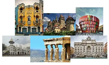 Изображение курса Азбука Архитектуры от Древней Греции до наших дней