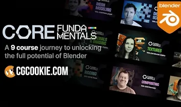 Изображение курса Базовые основы: 9 обязательных курсов по Blender 4.2